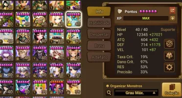 Conta Summoners War