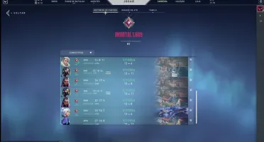 Valorant Conta Imortal 3 MMR Alto