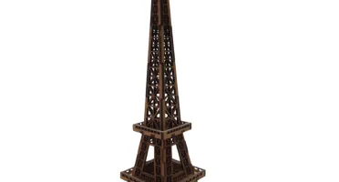 Torre Eiffel 3D 50cm MDF cru Decoração Enfeite Quebra cabeça