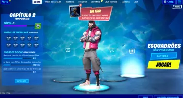 CONTA FORTI COM SALVE O MUNDO E ALGUMAS SKINS BOAS