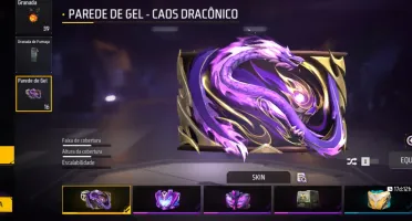 Conta de 8 dígitos free fire, quase 7 anos, gemada