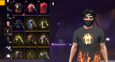 Conta de 8 dígitos free fire, quase 7 anos, gemada