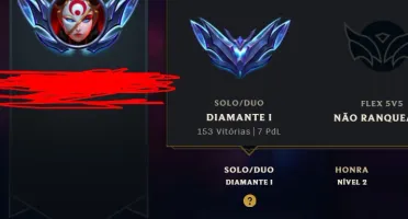 CONTA DIAMANTE LOL