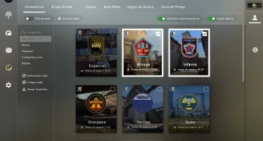 CONTA CS GO XERIFE MM /LV 19 GC/ ÚNICO DONO - COM PRIME
