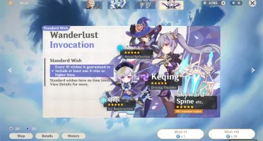 Conta AR 32 + 6000 primogens + Jean + Espadão Celestial 5*