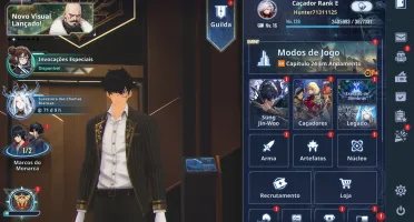 Conta Solo Leveling arise LV 126