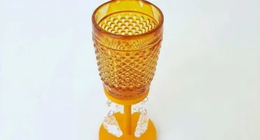 Castiçal Bico de Jaca - Amarelo -M