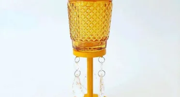 Castiçal Bico de Jaca - Amarelo -M