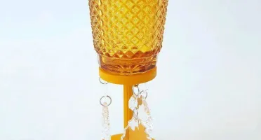 Castiçal Bico de Jaca - Amarelo -M