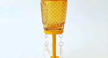 Castiçal Bico de Jaca - Amarelo -M