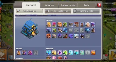 Conta De Clash Of Clans Cv12