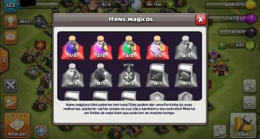 Vendo conta Clash of Clans CV10 Semi Full