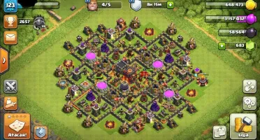 Vendo conta Clash of Clans CV10 Semi Full