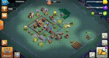 Vendo conta Clash of Clans CV10 Semi Full