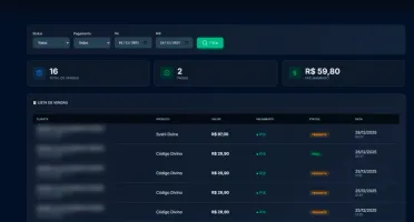Plataforma de Pagamentos com Checkout Builder/Venda Digital