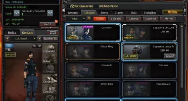 Conta CrossFire AL 3 Vips, LA SWAT.