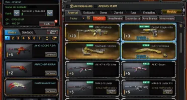 Conta CrossFire AL 3 Vips, LA SWAT.