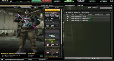 Conta Combat Arms Capitão 1