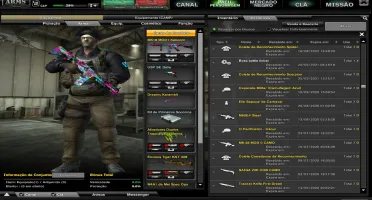 Conta Combat Arms Capitão 1