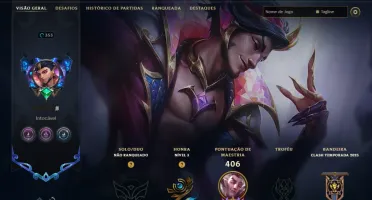 Conta League Of Legends 288 Skins Lvl 353