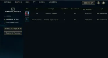 Esmeralda 3 com 30 Champs e 11 Skins
