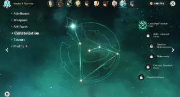 GENSHIN IMPACT - AR 50 - VENTI, ZHONGLI E ALBEDO
