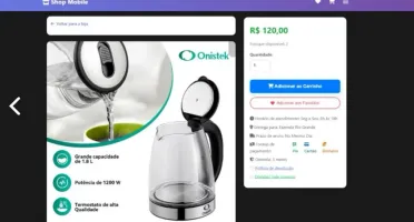 Script Shop Mobile Em Php Versão 2025
