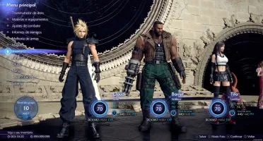 Final Fantasy Rebirth (PS5) - Armas, Dinheiro, Medalhas,etc!