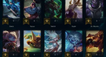 CONTA LOL PLATINA IV