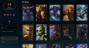 Conta LOL Platina