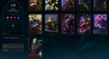 Conta LOL Platina