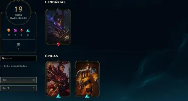 Conta LOL Platina
