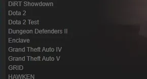 CONTA STEAM 48 JOGOS