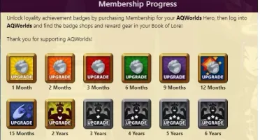 Conta AQW +12 ANOS e +1000 itens