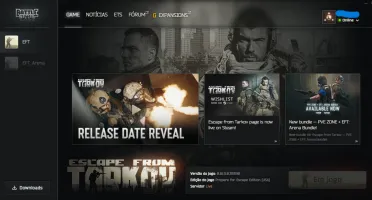 Conta Tarkov Track Suit + Snowball + Arena +Stash+Roupa Bear