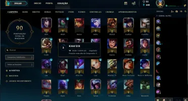 Conta LoL Platina 3