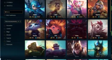 Conta platina 4 com 7 Vitoriosas, 130 champs e 92 skins