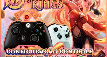 Honor of Kings - (Bluestacks) Configuração de Controle X360