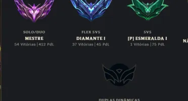 vendo conta league of legends mestre 400 pdl
