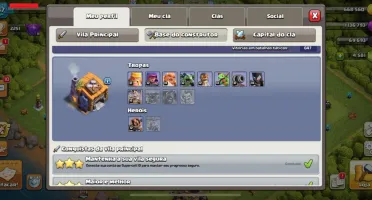 Conta Clash of Clans CoC - CV11 quase full + 4500 gemas