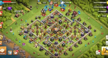 Conta Clash of Clans CoC - CV11 quase full + 4500 gemas
