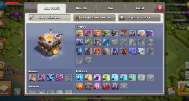Conta Clash of Clans CoC - CV11 quase full + 4500 gemas