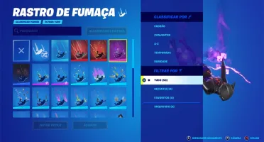 Conta de Fortnite com skin raríssima do Travis Scott.