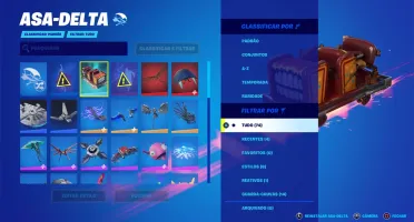 Conta de Fortnite com skin raríssima do Travis Scott.