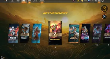 Conta MTG Arena 37690 gems, 2450 gold e 363 boosters
