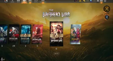 Conta MTG Arena 37690 gems, 2450 gold e 363 boosters