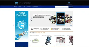 Sistema Loja Virtual Flux Shop 1.7 Cielo+ PagSeguro