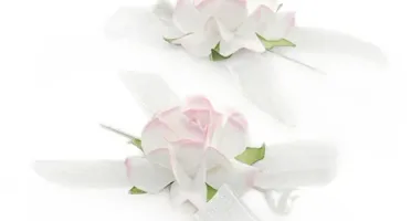 Alfinete Bicolor Rosas - Pacote com 10 Unidades