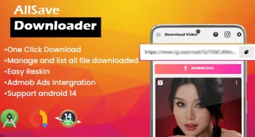 Source app AllSave Pro – Download de vídeos tudo-em-um