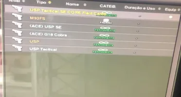 CONTA COMBAT ARMS +22 ARMAS DE OURO PERMANENTES!